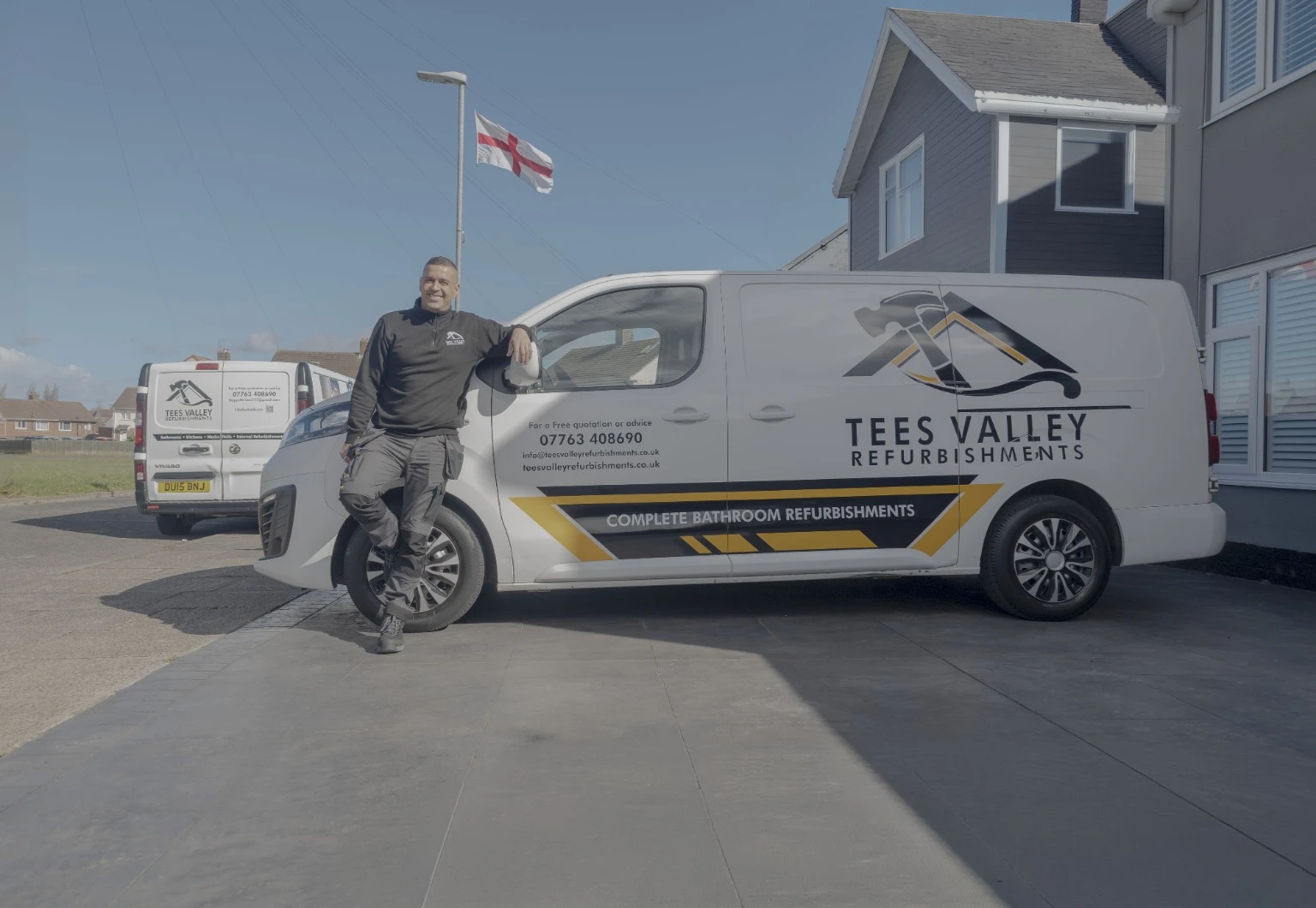 Deyan, founder of Tees Valley Refurbishments Ltd